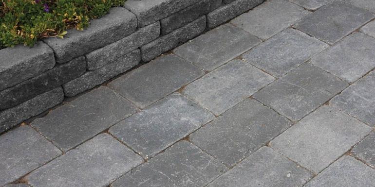 Abbeystones Grijs/Zwart 20x30x6 cm