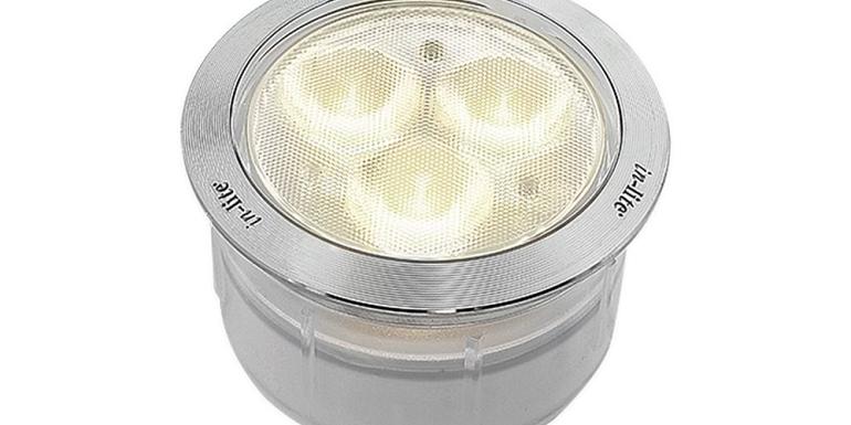 in-lite grondspot FLUX LED RVS 68 mm