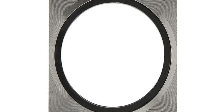 In-lite afdekplaat PLATE 75 RVS
