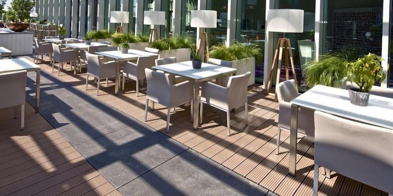 Schellevis Oud Hollandse Tegel Antraciet 120x120x12 cm