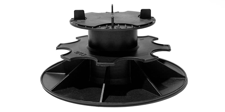 Verstelbare tegeldrager 8-11 cm voeg 3 mm (inclusief bovenplaat en rubber 1 mm)