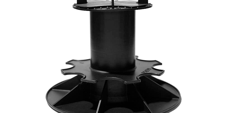 Verstelbare tegeldrager 14-17 cm voeg 3 mm (inclusief bovenplaat en rubber 1 mm)