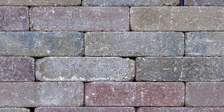 Metro Trommelsteen Brons Genuanceerd 21x7x7 cm