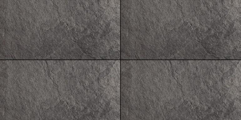 Keramiek Tegel Stones Slate Antracite 60x60x2 cm