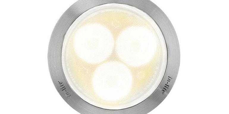 in-lite grondspot FLUX LED RVS 68 mm