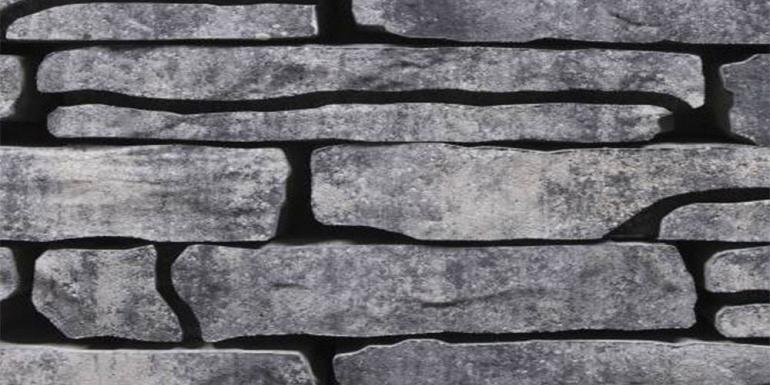 Stonewalling Grijs/Zwart 42x18x8 cm