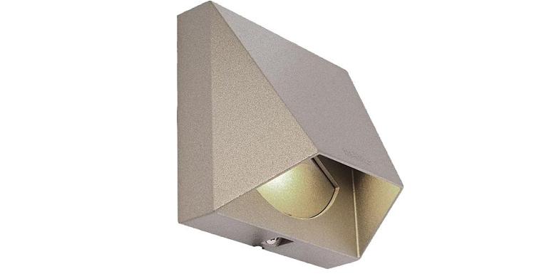 In-lite wandlamp WEDGE ROSE SILVER