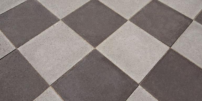 Schellevis Oud Hollandse Tegel Taupe 80x80x5 cm