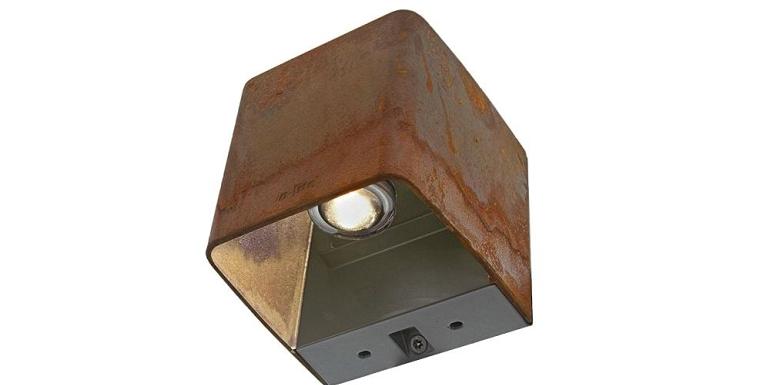 in-lite wandlamp ACE UP-DOWN CORTEN 230V