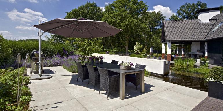 Schellevis Oud Hollandse Tegel Grijs 100x100x8 cm