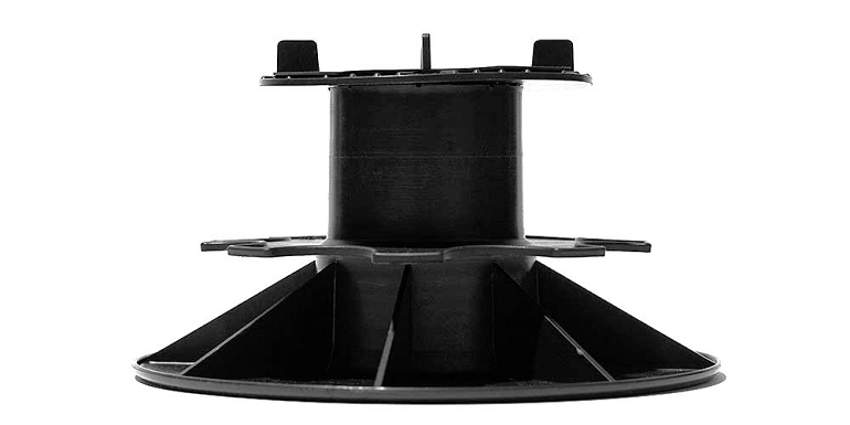 Verstelbare tegeldrager 11-14 cm voeg 3 mm (inclusief bovenplaat en rubber 1 mm)