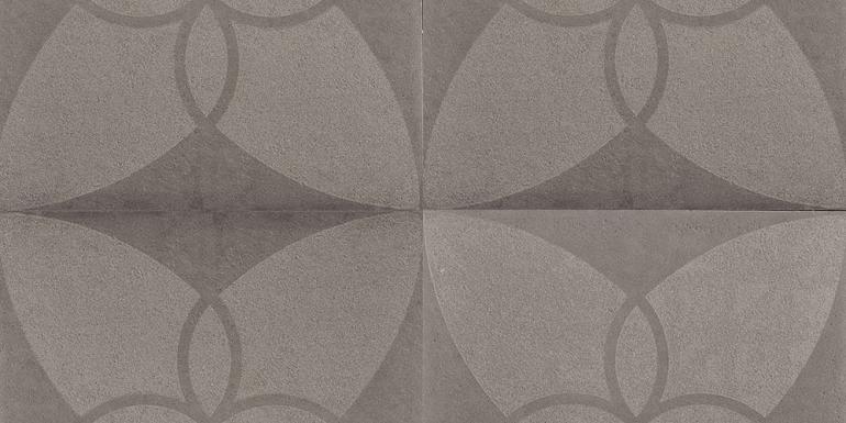 Optimum Decora Graphite Iris 60x60x4 cm