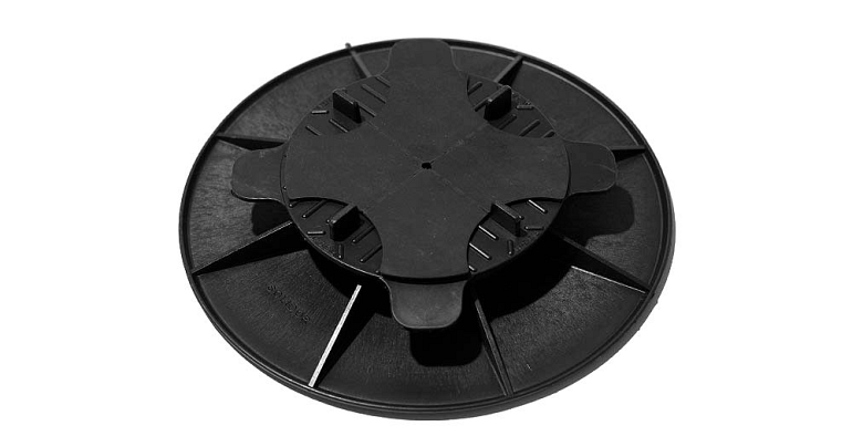 Verstelbare tegeldrager 3,5-5 cm voeg 3 mm (inclusief bovenplaat en rubber 1 mm)