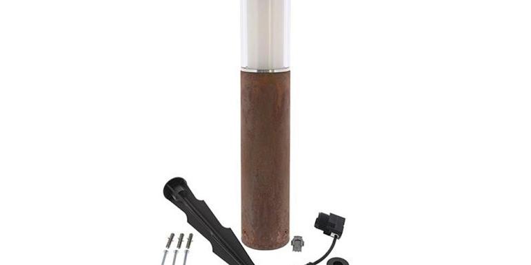 in-lite lage staande lamp LIV LOW CORTEN