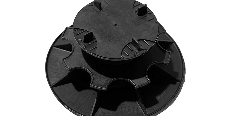 Verstelbare tegeldrager 8-11 cm voeg 3 mm (inclusief bovenplaat en rubber 1 mm)