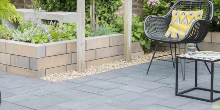 Terras+ Verband Nero 4 cm dik