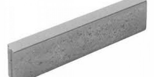 Opsluitband Grijs 6x15x100 cm