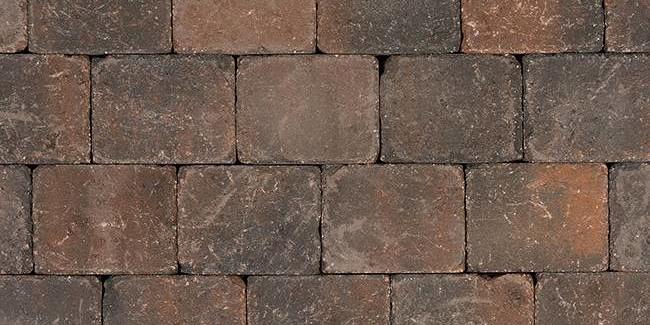 Tambour Brons 20x20x6 cm