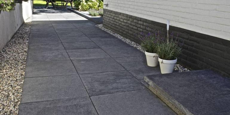 Schellevis Oud Hollandse Tegel Carbon 60x60x7 cm