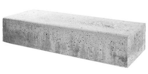 Schellevis Oud Hollandse Traptrede Massief Grijs 50x37x15 cm