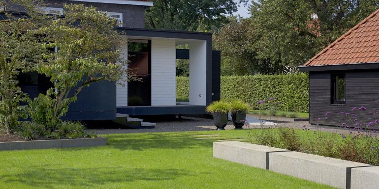 Schellevis Oud Hollands Zitelement Grijs 200x60x40 cm