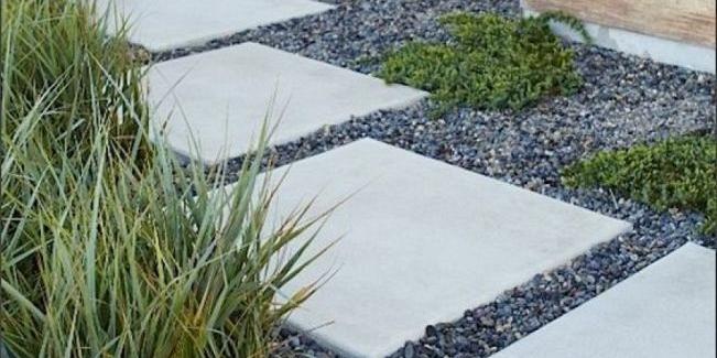 Tuintegel Met Facet Grijs 60x60x4 cm