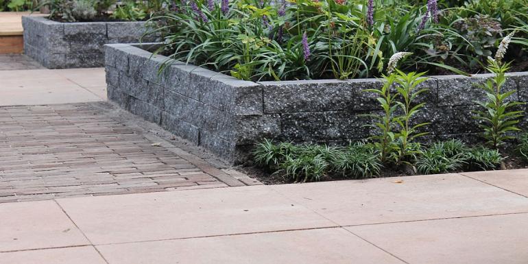 Wallblock Split Antraciet 10x10x40 cm