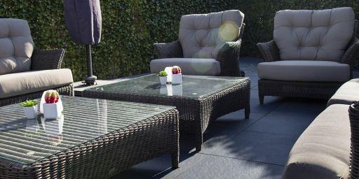 GeoCeramica Lava Slate 80x80x4 cm