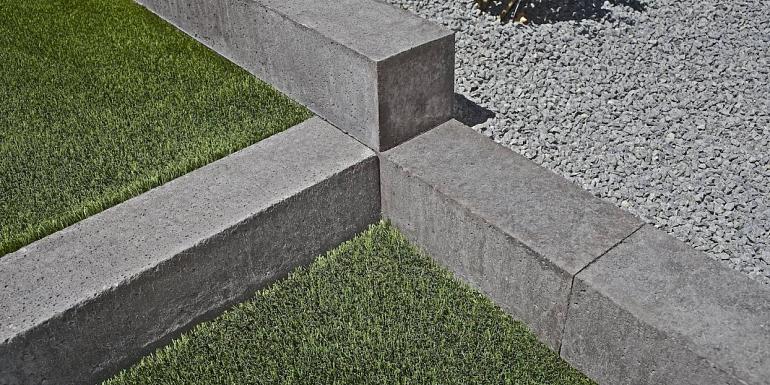 Schellevis Stapelelement Antraciet 75x15x15 cm