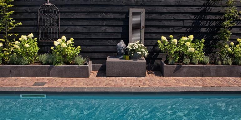 Schellevis Oud Hollandse Tegel Antraciet 100x50x5 cm