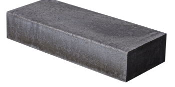 Schellevis Oud Hollandse Traptrede Massief Antraciet 50x37x15 cm