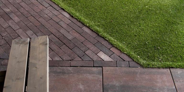 Strackstone+ Wijnrood/Antraciet 21x7x8 cm