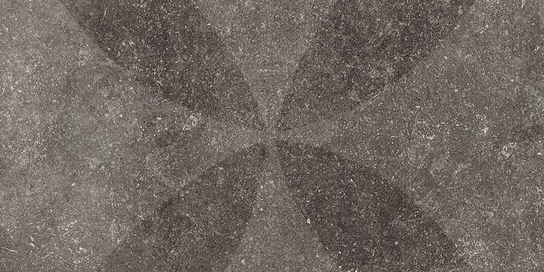 Solostone vtwonen Decoren Hormigon Flower Antracite 70x70x3,2 cm