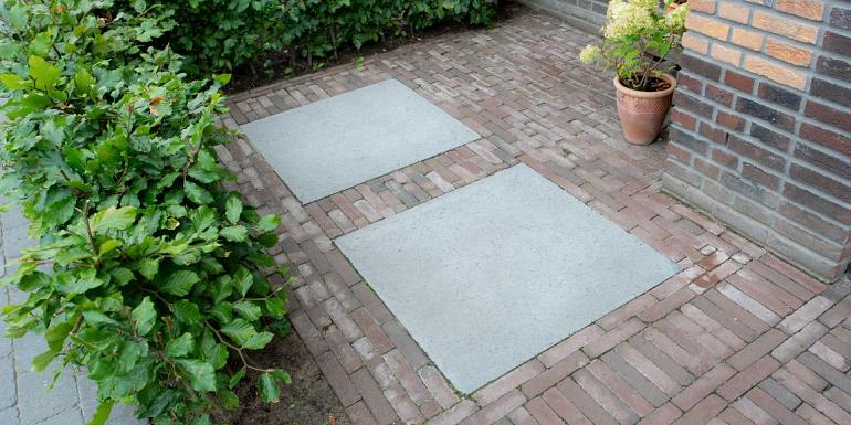 Schellevis Oud Hollandse Tegel Grijs 80x80x10 cm