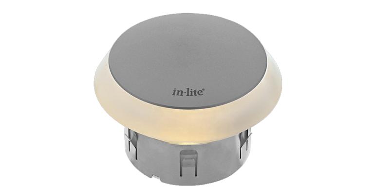 In-lite grondspot PUCK 60 mm GREY