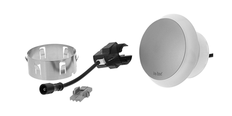 In-lite grondspot PUCK 60 mm GREY