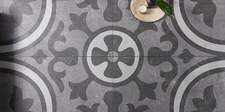 GeoCeramica Elios Decoro Fiori 100x100x4 cm