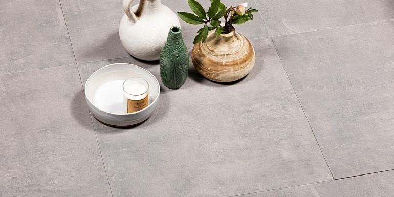 GeoCeramica Patch Grey 60x60x4 cm