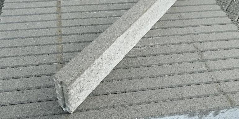 Opsluitband Grijs 5x15x100 cm