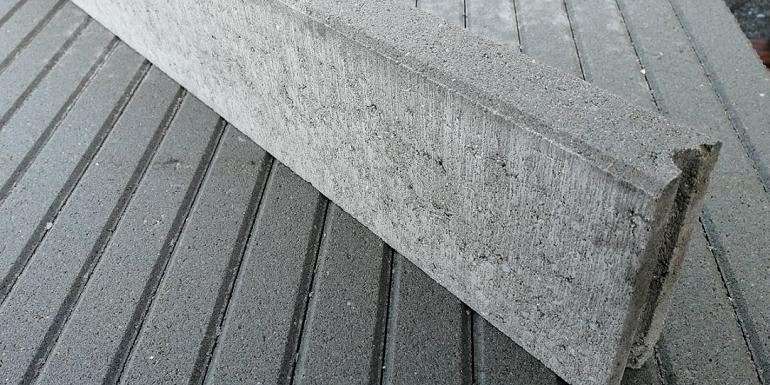 Opsluitband Grijs 5x15x100 cm