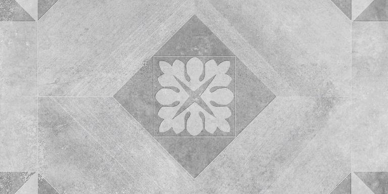 GeoCeramica Symbol Block Smoke 60x60x4 cm
