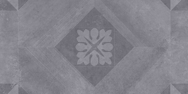 GeoCeramica Symbol Block Black 60x60x4 cm