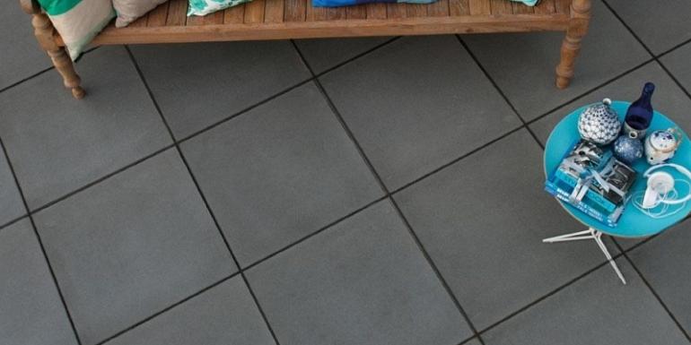 Furora Premium Vlak Grafiet 60x60x4 cm