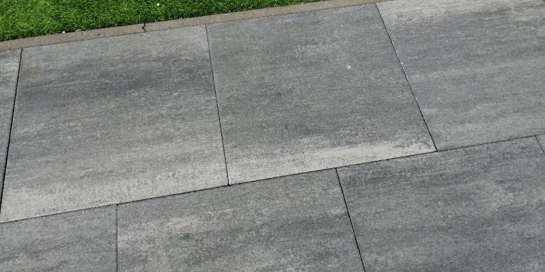 Terras+ Tegel Grijs/Zwart 60x60x4 cm