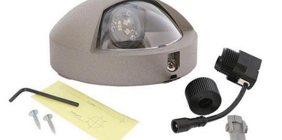 In-lite wandlamp BLINK SILVER 12V