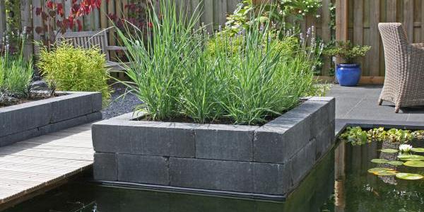 Wallblock Old Antraciet 15x15x60 cm