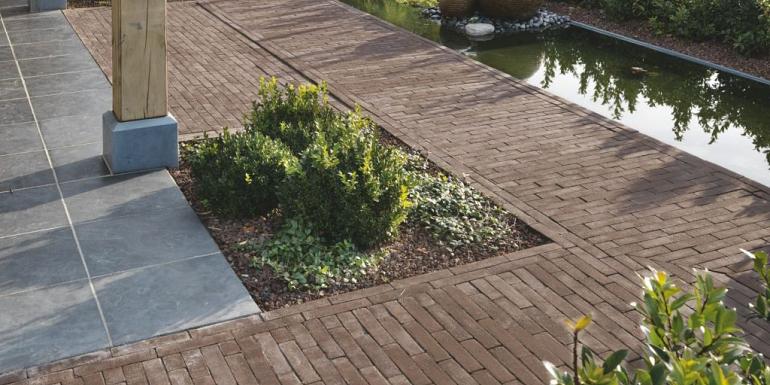 Novoton Designa UWF65 Bruin Rood Bezand 20x5x6,5 cm