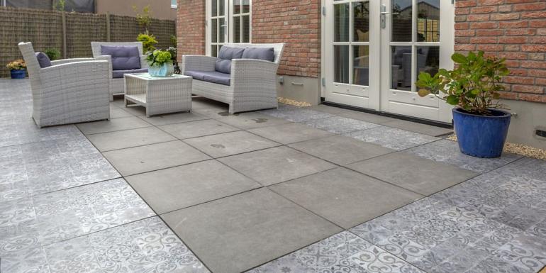 Optimum Liscio Silver 60x60x4 cm