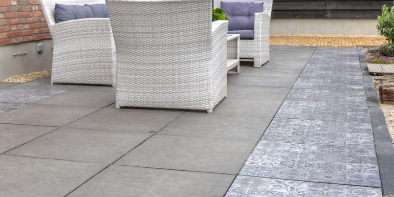 Optimum Liscio Silver 60x60x4 cm