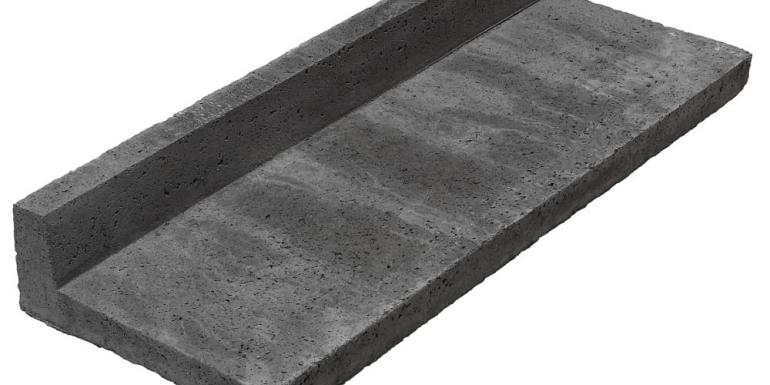 Schellevis Oud Hollandse Traptrede L-model Carbon 100x40x15 cm